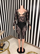 Midnight Muse Lace Set