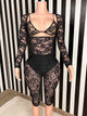 Midnight Muse Lace Set