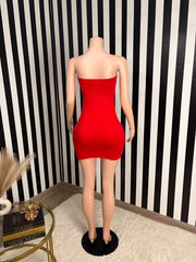 Body Language Mini Dress