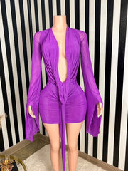 After Hours Drape Dress