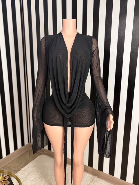 After Hours Drape Dress