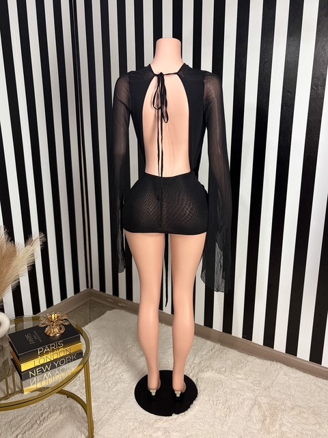 After Hours Drape Dress
