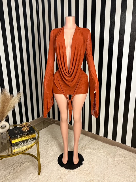 After Hours Drape Dress