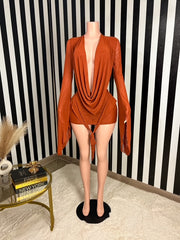 After Hours Drape Dress