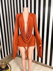 After Hours Drape Dress
