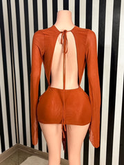 After Hours Drape Dress