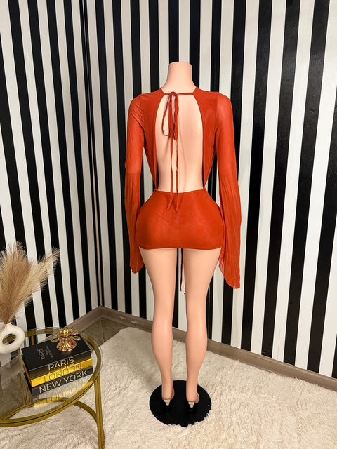 After Hours Drape Dress
